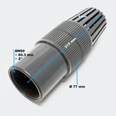 Sorb cu supapa DN50 60,3 mm 2"